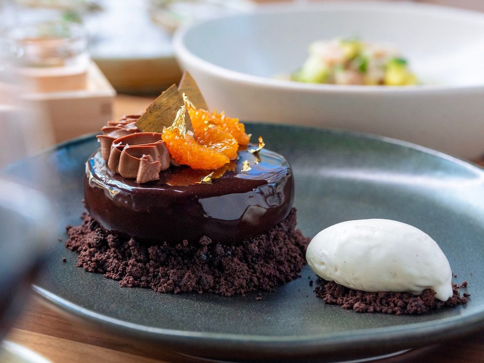 Muse restaurant dessert