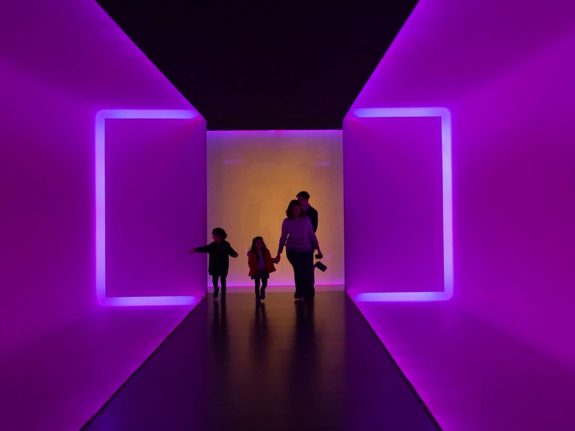 Museum of Fine Arts, Houston James Turrell light tunnel