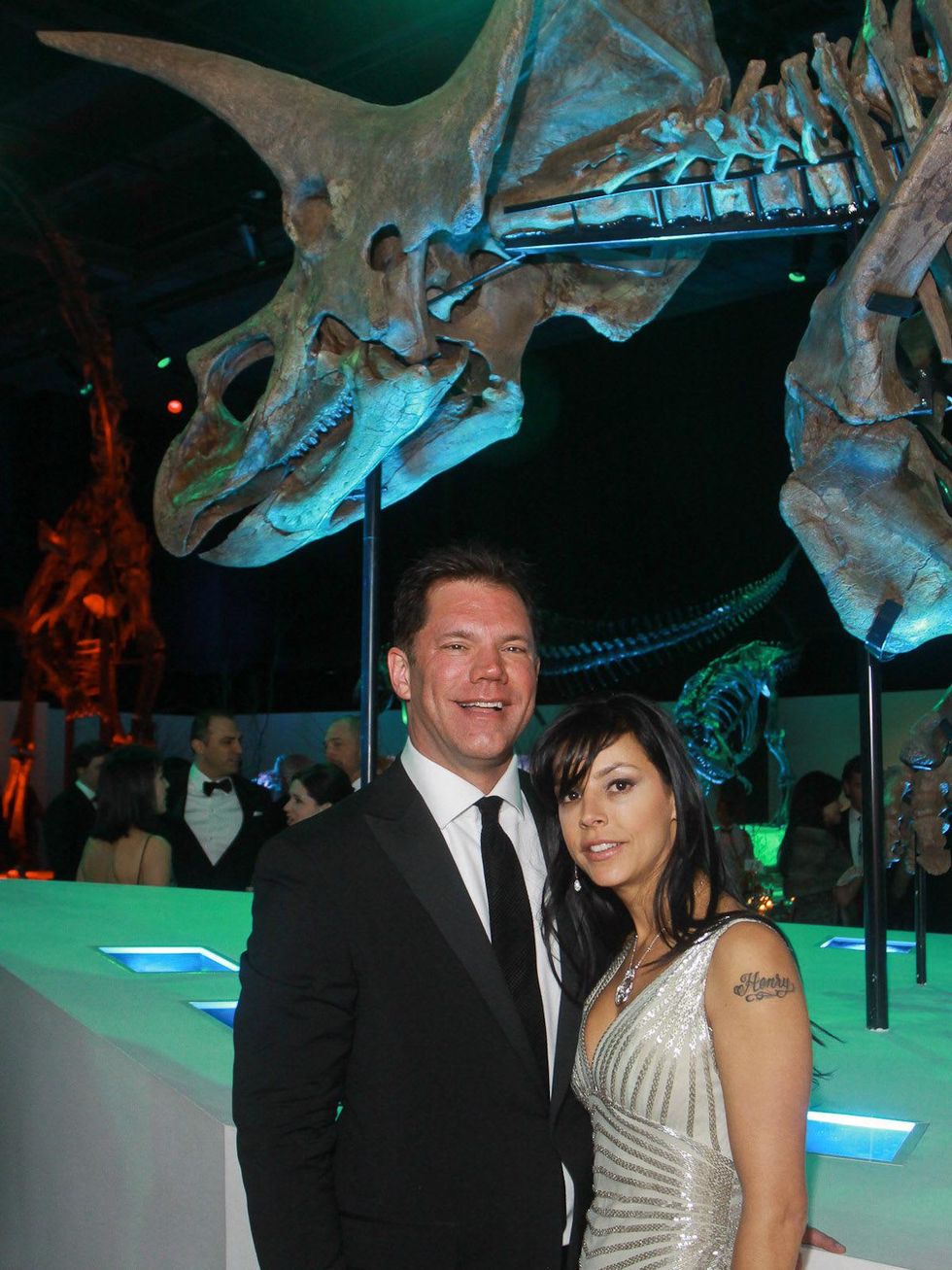 Museum of Natural Science gala, March 2013, Conrad Goerl, Josiane Goerl