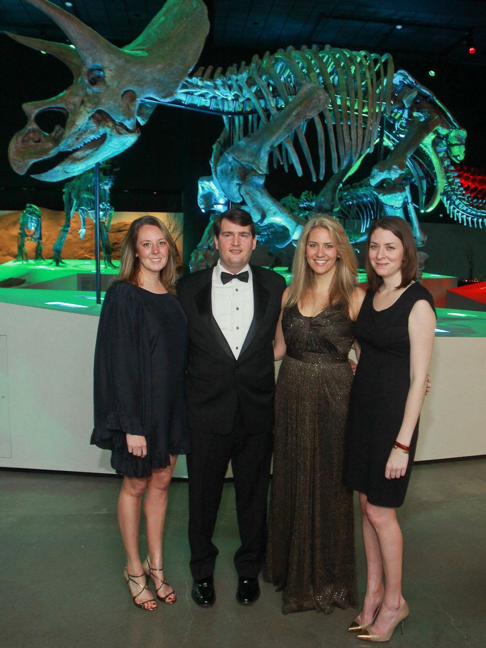 Museum of Natural Science gala, March 2013, Garvin Gaston, Michael McFarlane, Leigh McFarlane, Caroline Gaston