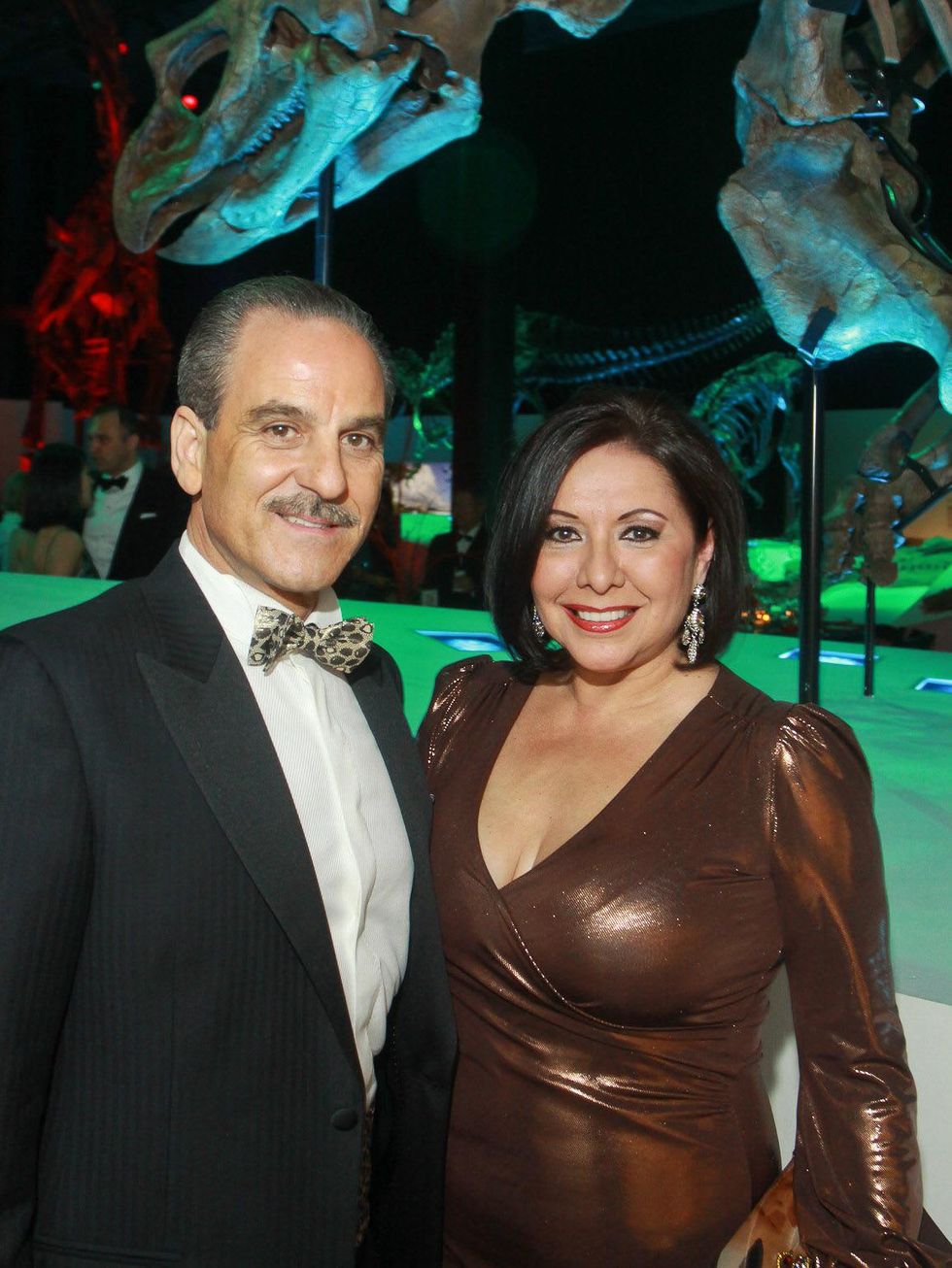 Museum of Natural Science gala, March 2013, Rudy Festari, Debbie Festari