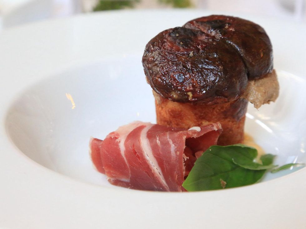 Mushroom dinner at Cinq Houston June 2013