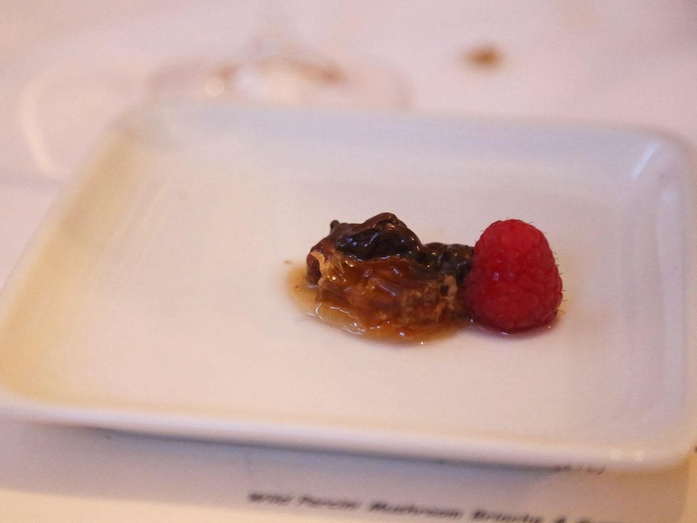 Mushroom dinner at Cinq Houston June 2013