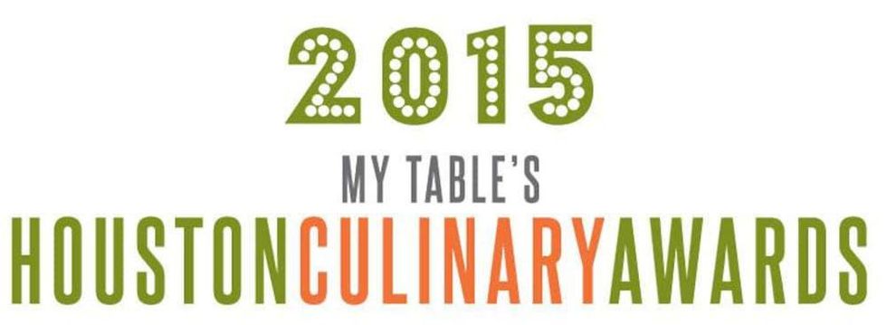 My Table Houston Culinary Awards 2015