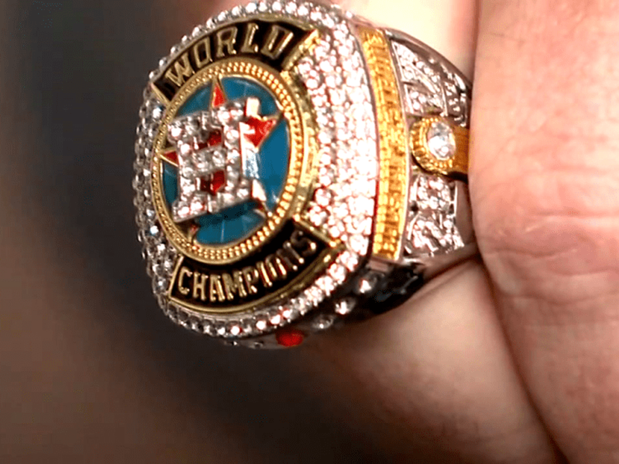 Nab a World Series replica ring in July.