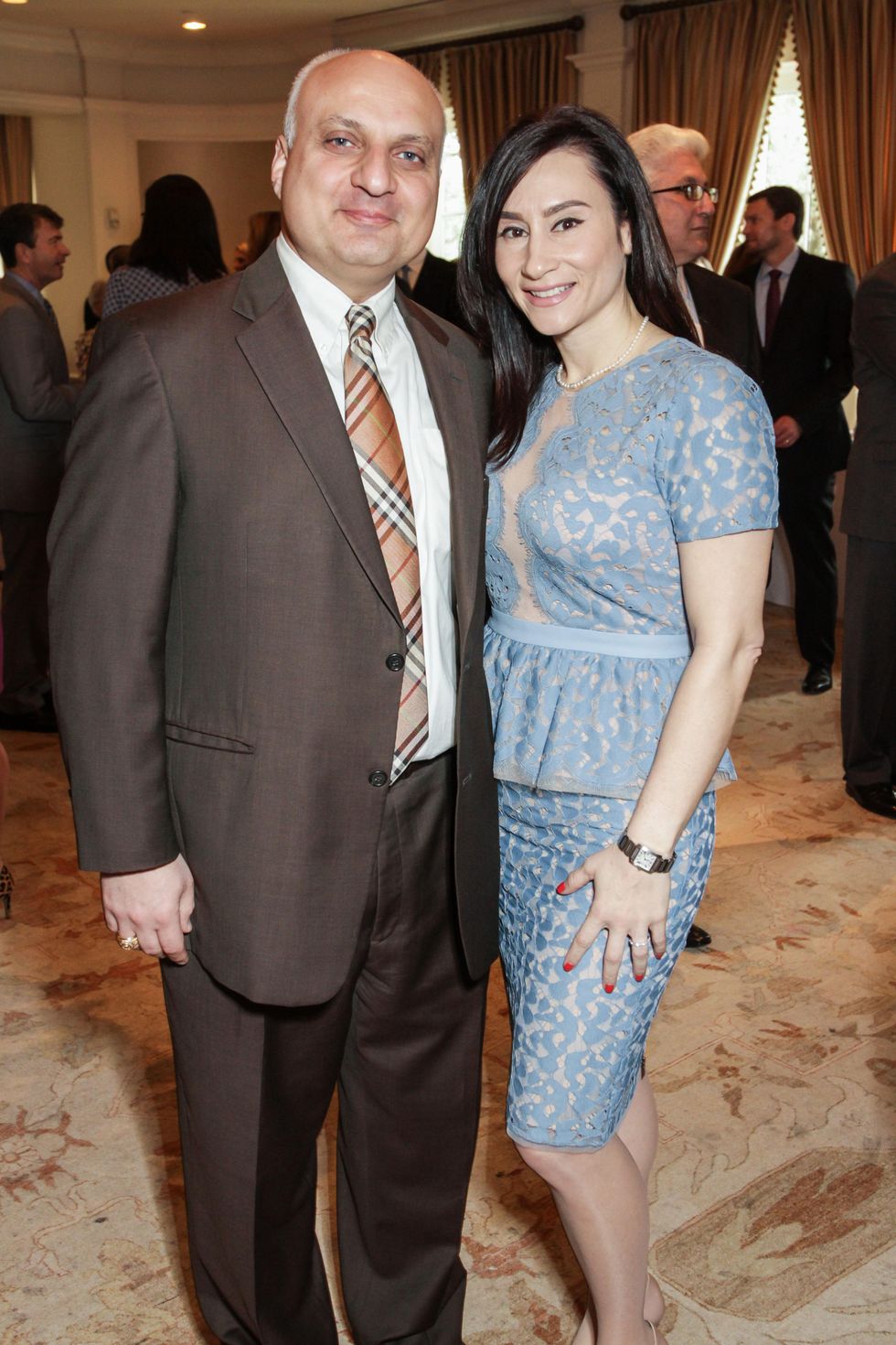 Nabil and Rita Joubran at the MS Society luncheon March 2015