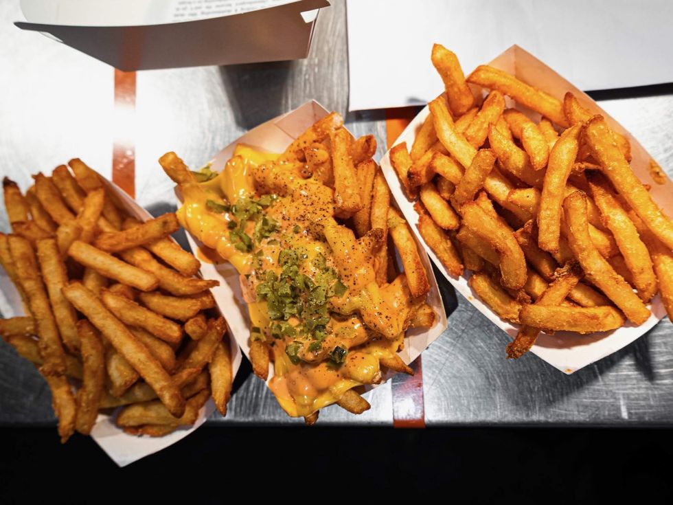 NADC Burger french fries