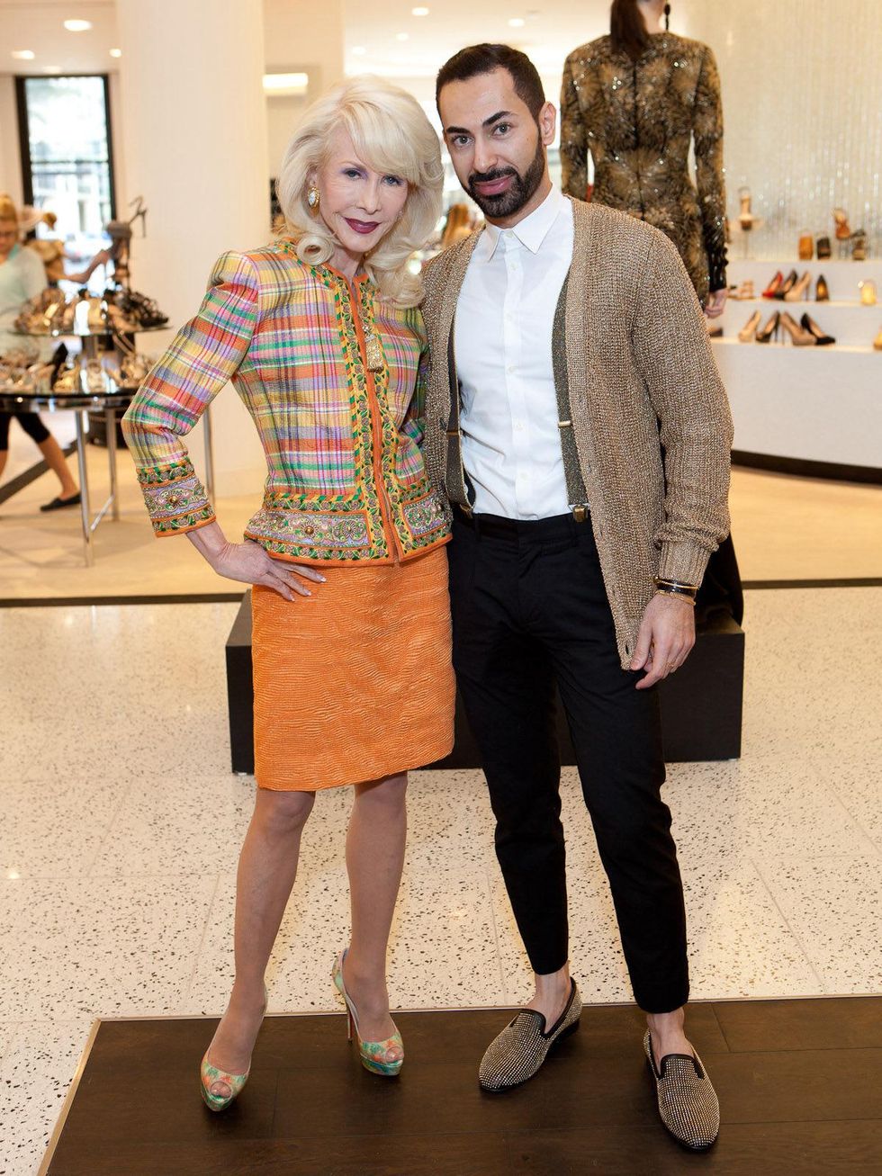 Naeem Khan at Tootsies April 2013 Diane Lokey Farb, Fady Armanious