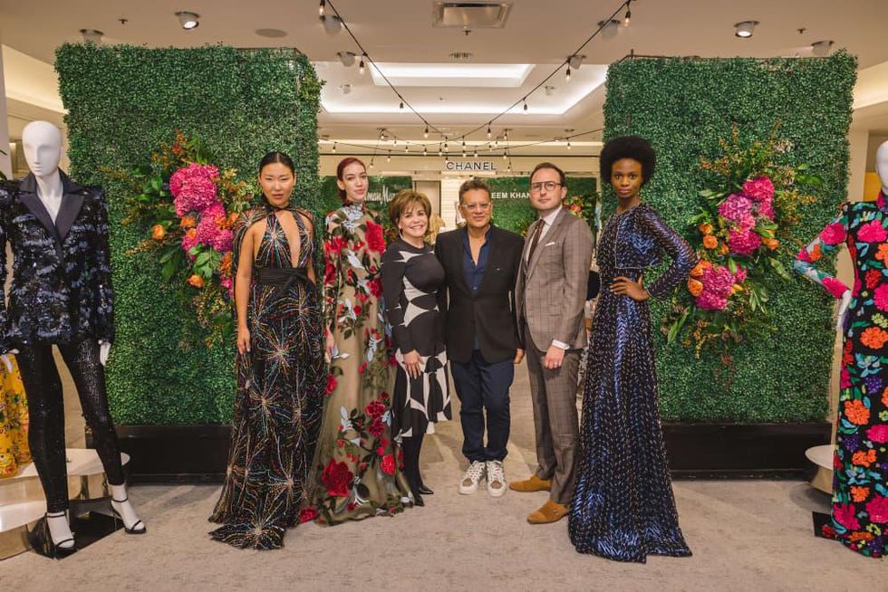 Naeem Khan Neiman Marcus PA 2022 Hallie Vanderhider Naeem Khan Chris Hendel