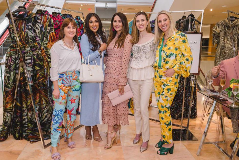 Naeem Khan Neiman Marcus PA 2022 Ilena Brady_Zinat Ahmed_Tara Martin_Heather Almond_Kristen Seredynski