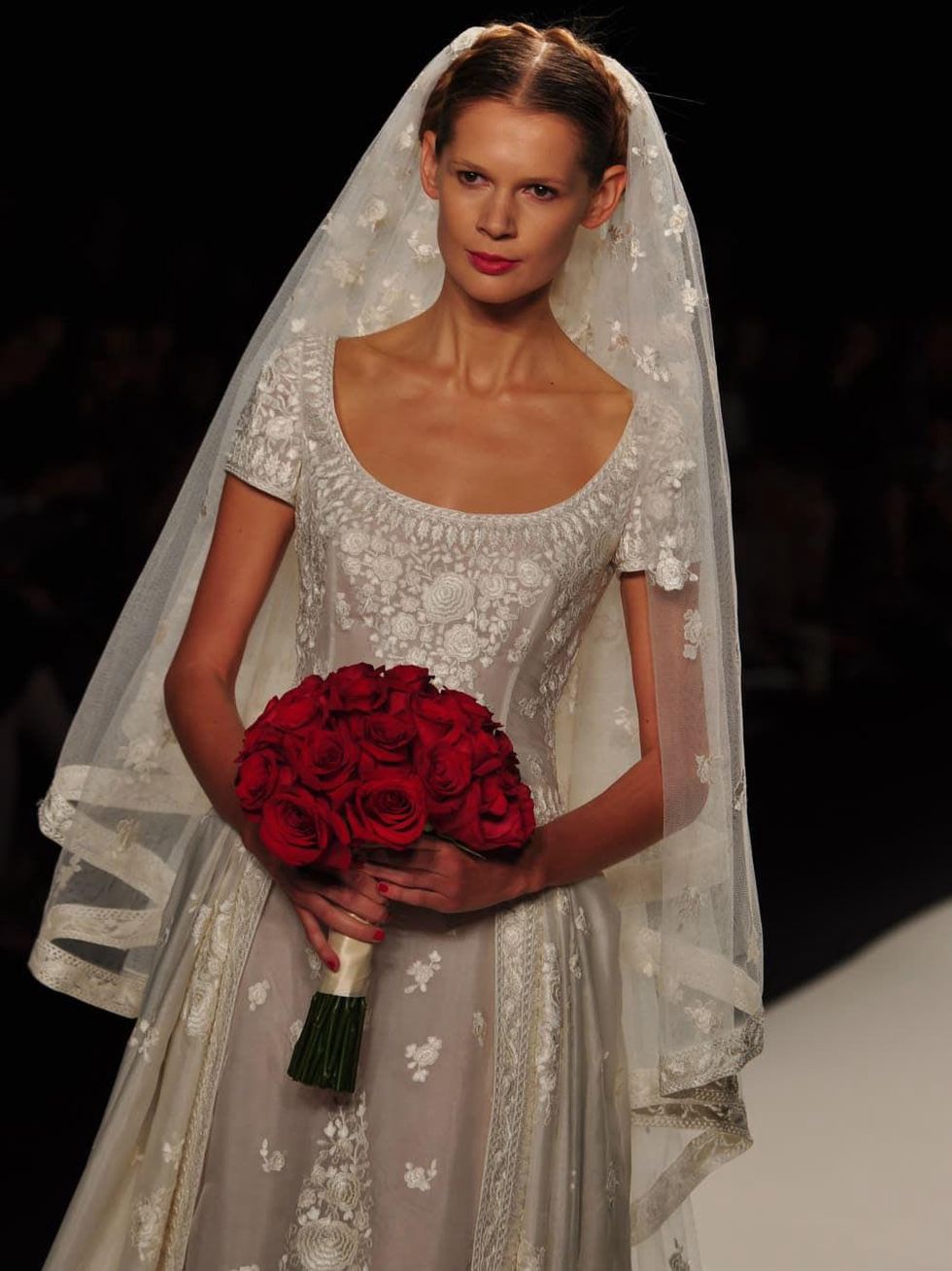 Naeem Khan wedding gown, Sept 2013