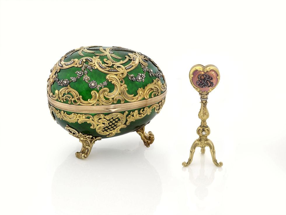 Nancy, Faberge, The 1902 Kelch Rocaille Egg, February 2013