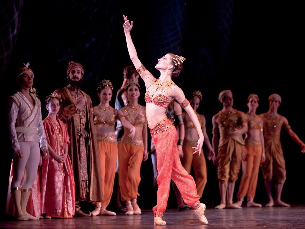 Nancy, life in the middle, Houston Ballet, La Bayadere, Kelly Myernick