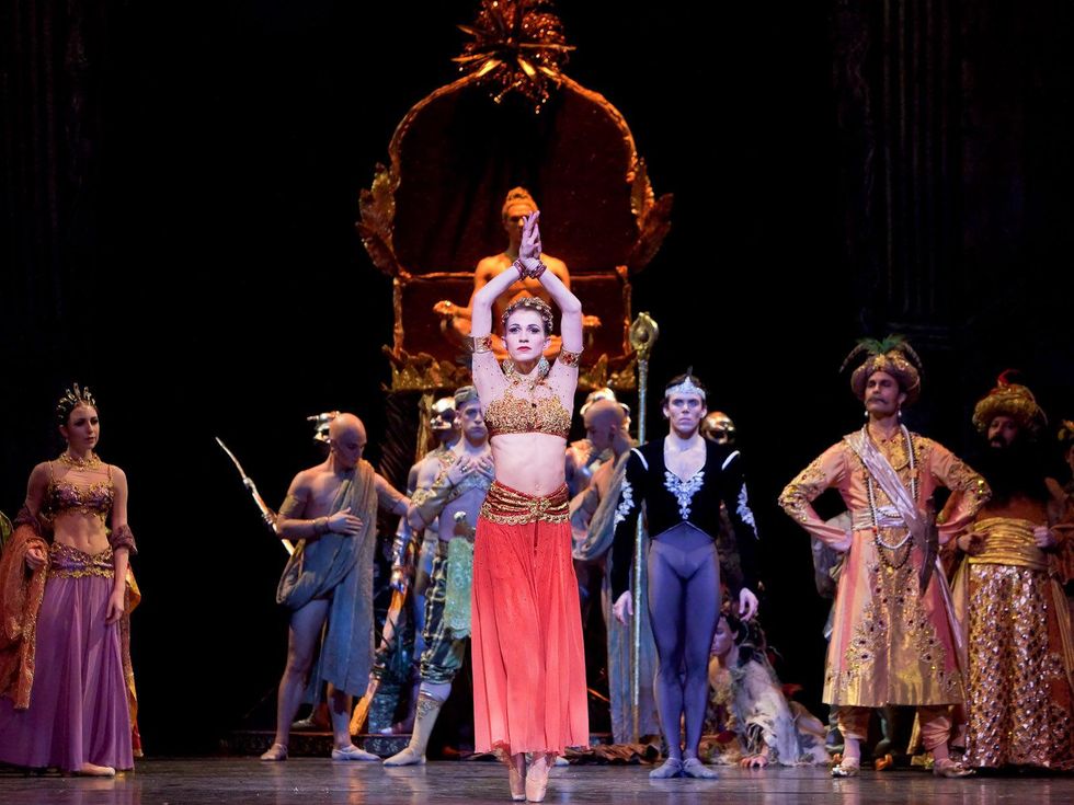 Nancy, Life in the Middle, January 2013, La Bayadere, Houston Ballet, Kelly Myernick and Artists of Houston Ballet, January 2013