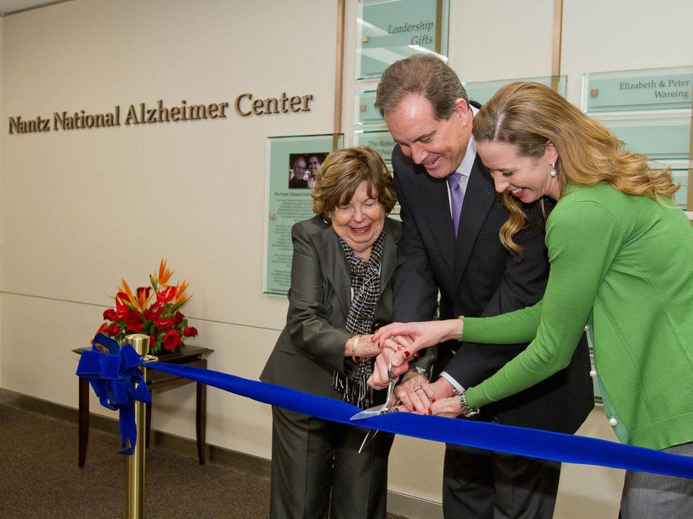 Nantz National Alzheimer Center Celebration Luncheon, January 2013, Doris T. Nantz, Jim Nantz, Courtney Nantz