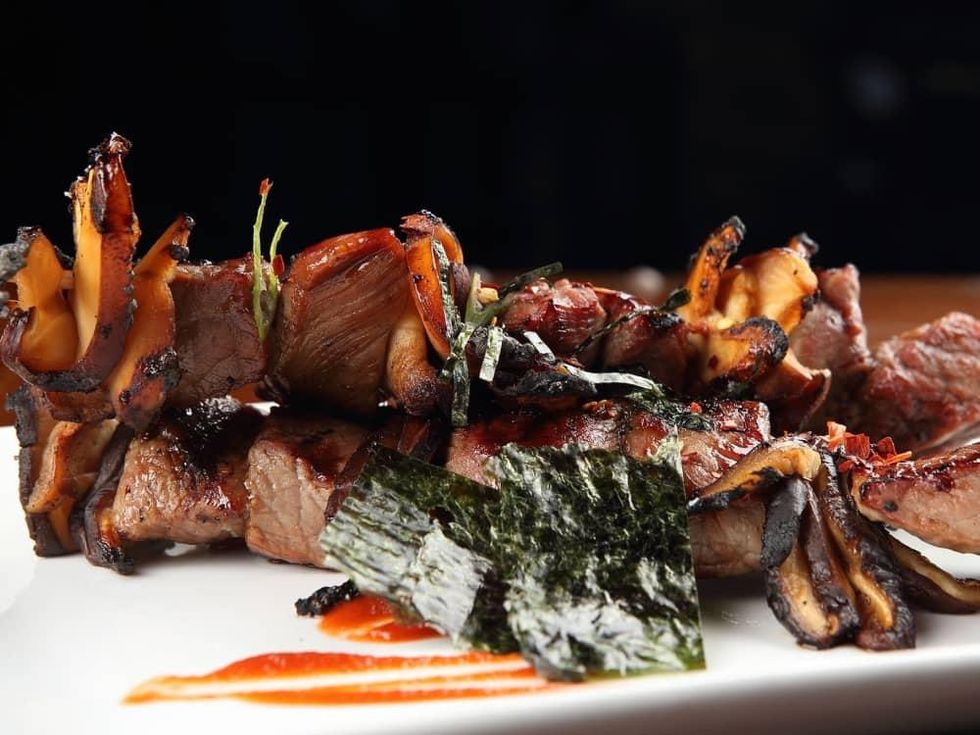 Nao ramen beef yakitori