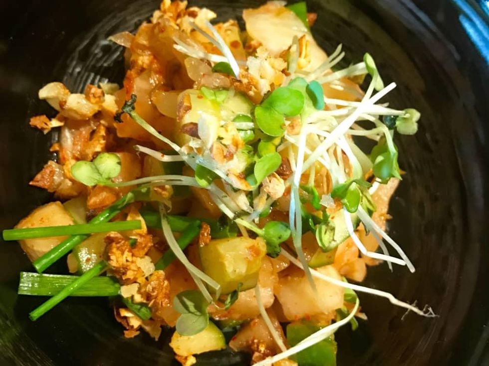 Nao Ramen cucumber salad