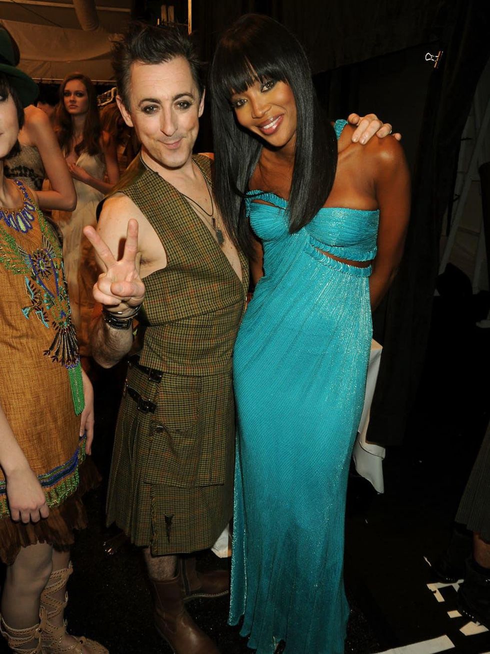 Naomi Campbell, Alan Cumming