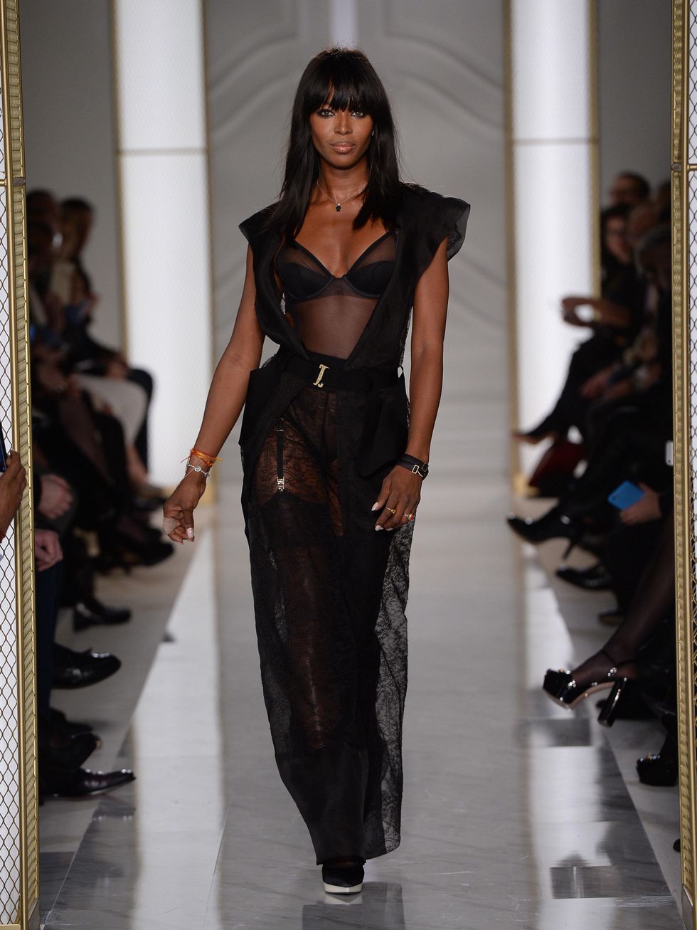 Naomi Campbell in La Perla