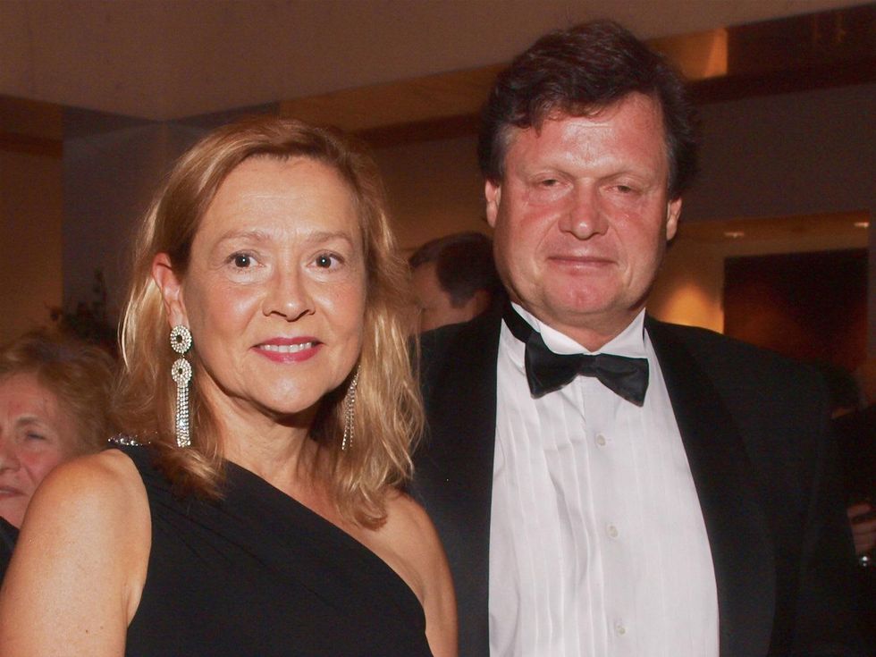 Naomi Halas and Peter J.A. Nordlander at the Welch banquet October 2014