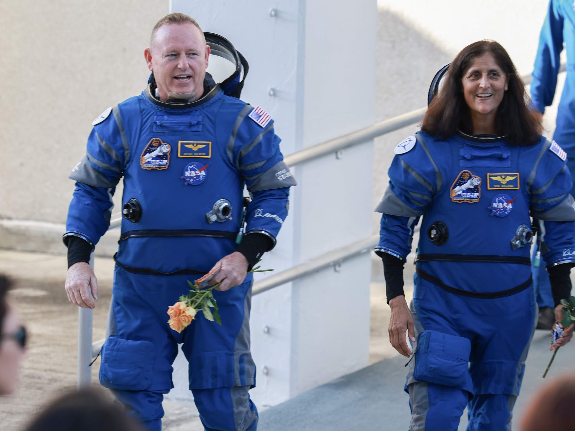 NASA astronauts Butch Wilmore and Suni Williams