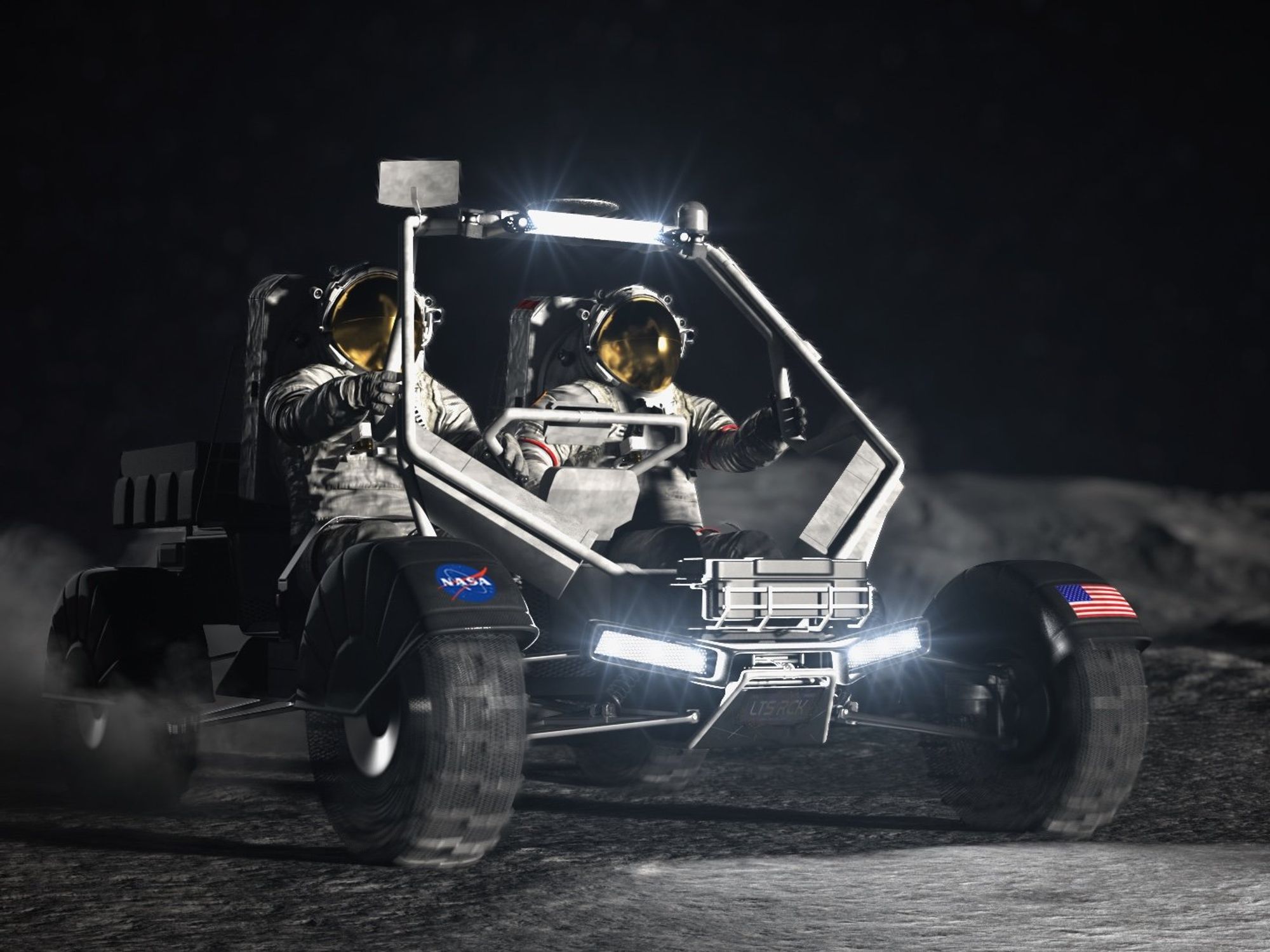 Nasa Lunar terrain vehicle