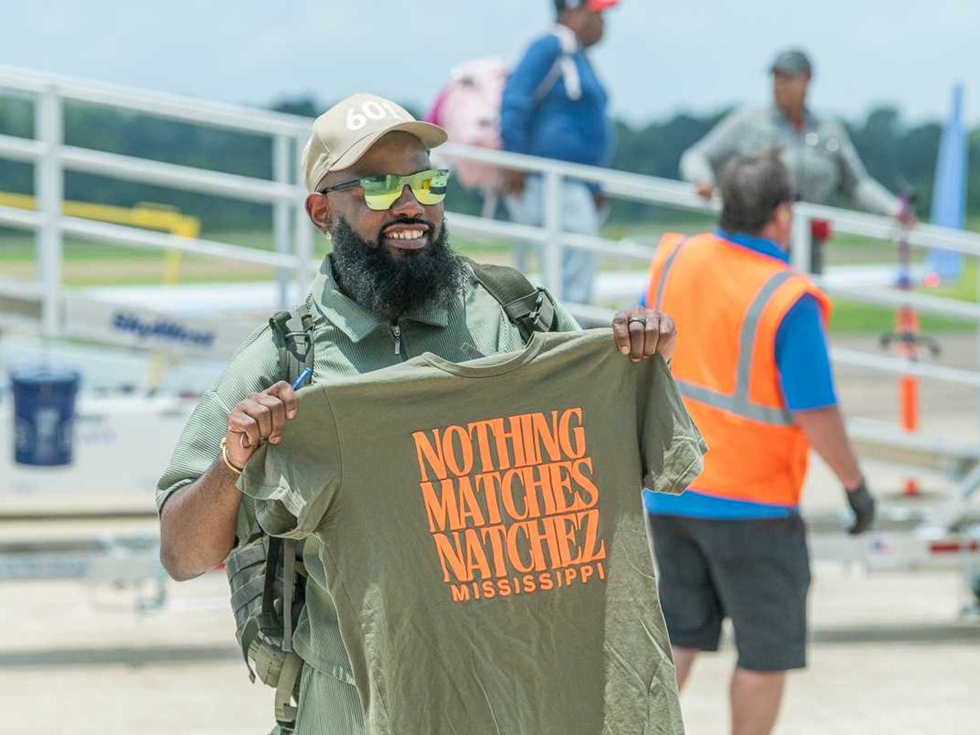 Natchez Mississippi United flight