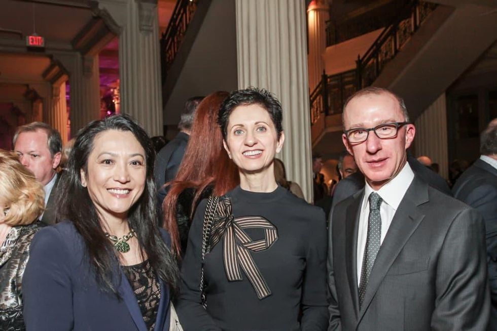 Nathalie Roff, Lilliane Nahas, Cesar Nahas at Club da Camera