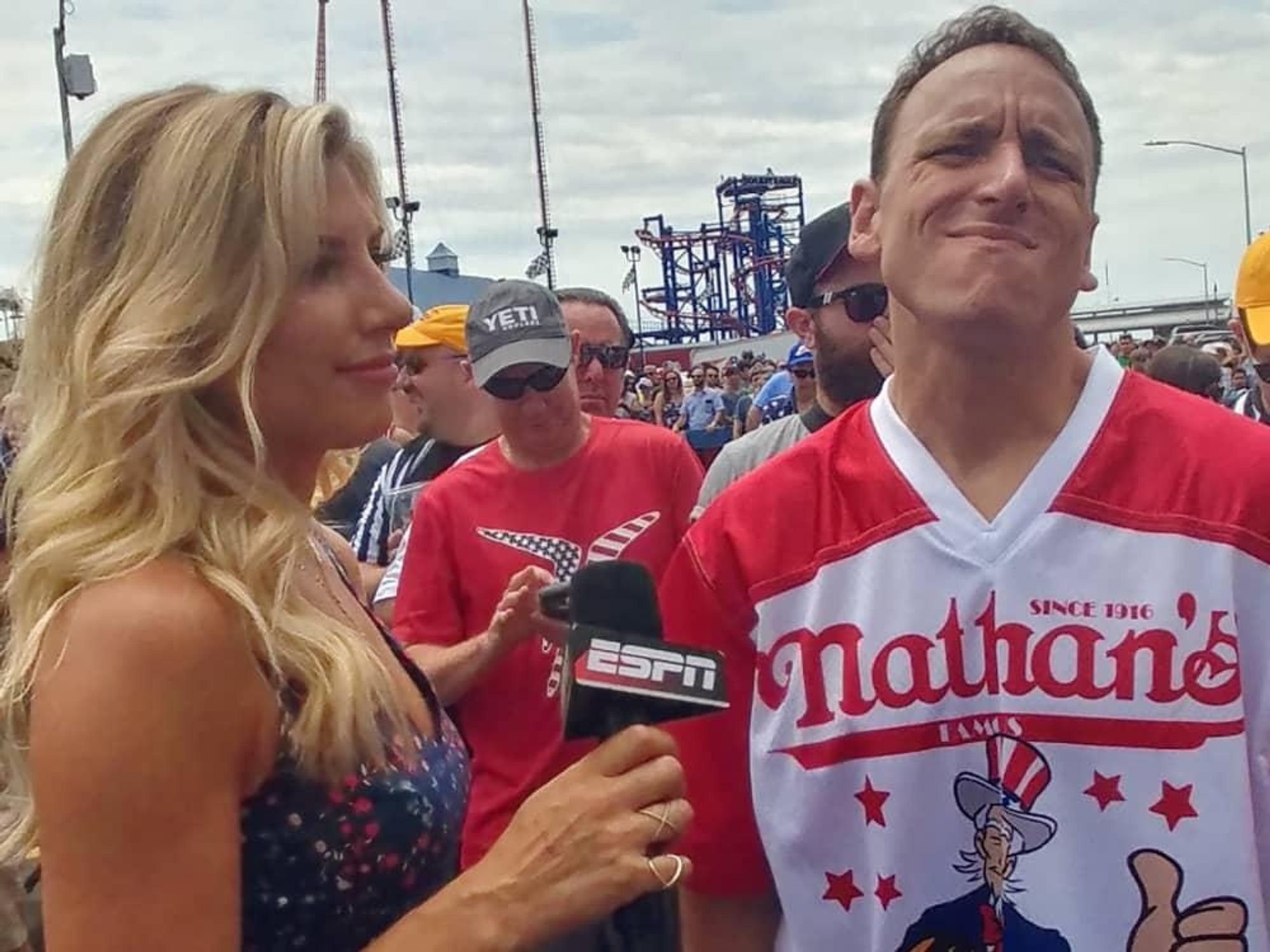 Nathan's Famous Hot Dog Eating Contest 2017 Joey Chestnut