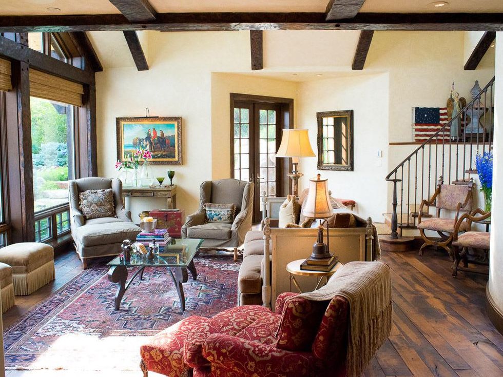 Nature Conservancy in Aspen July 2013 living room
