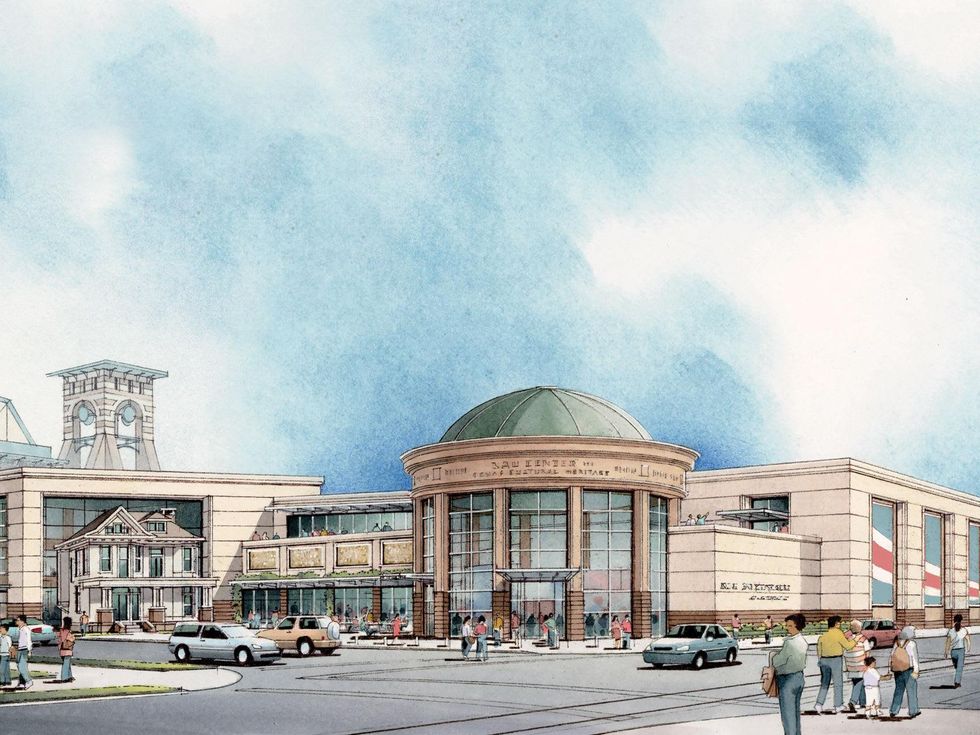 Nau Center Exterior Rendering Courtesy of Bailey Architects November 2014