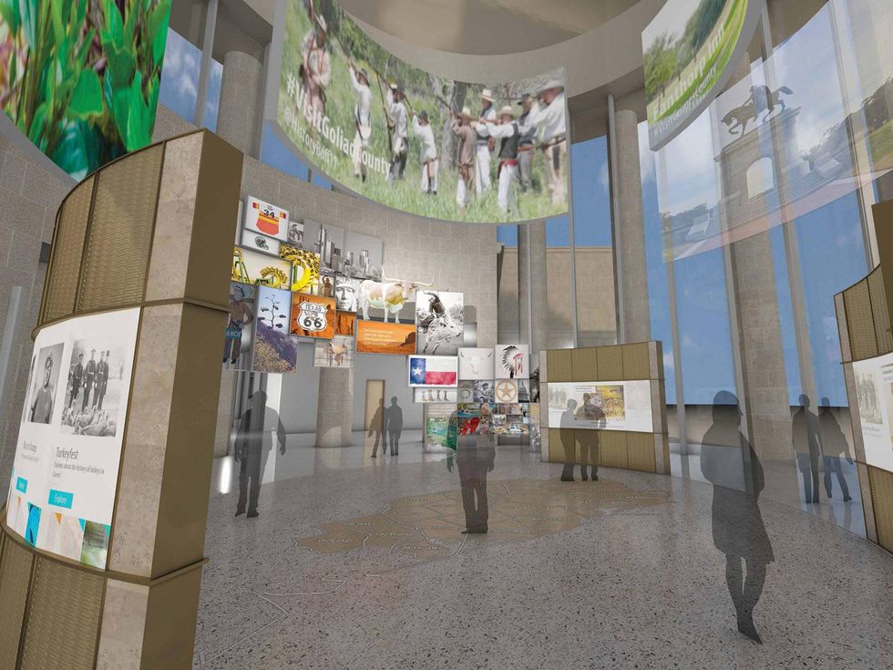 Nau Center Visitor Center Rendering Courtesy of Gallagher & Associates