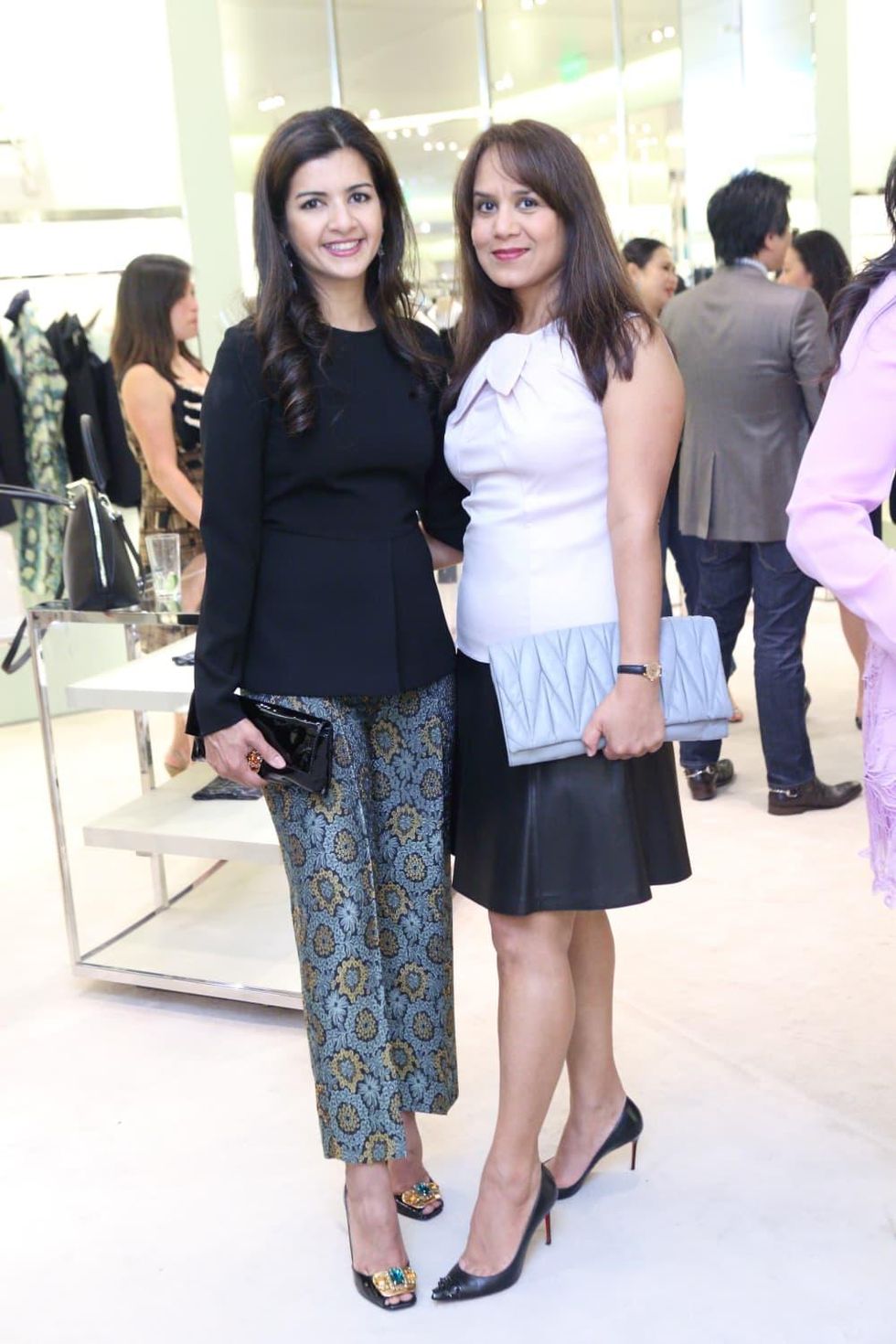 Naureen Malik, Anu Reddy at APAHA kickoff party at Prada