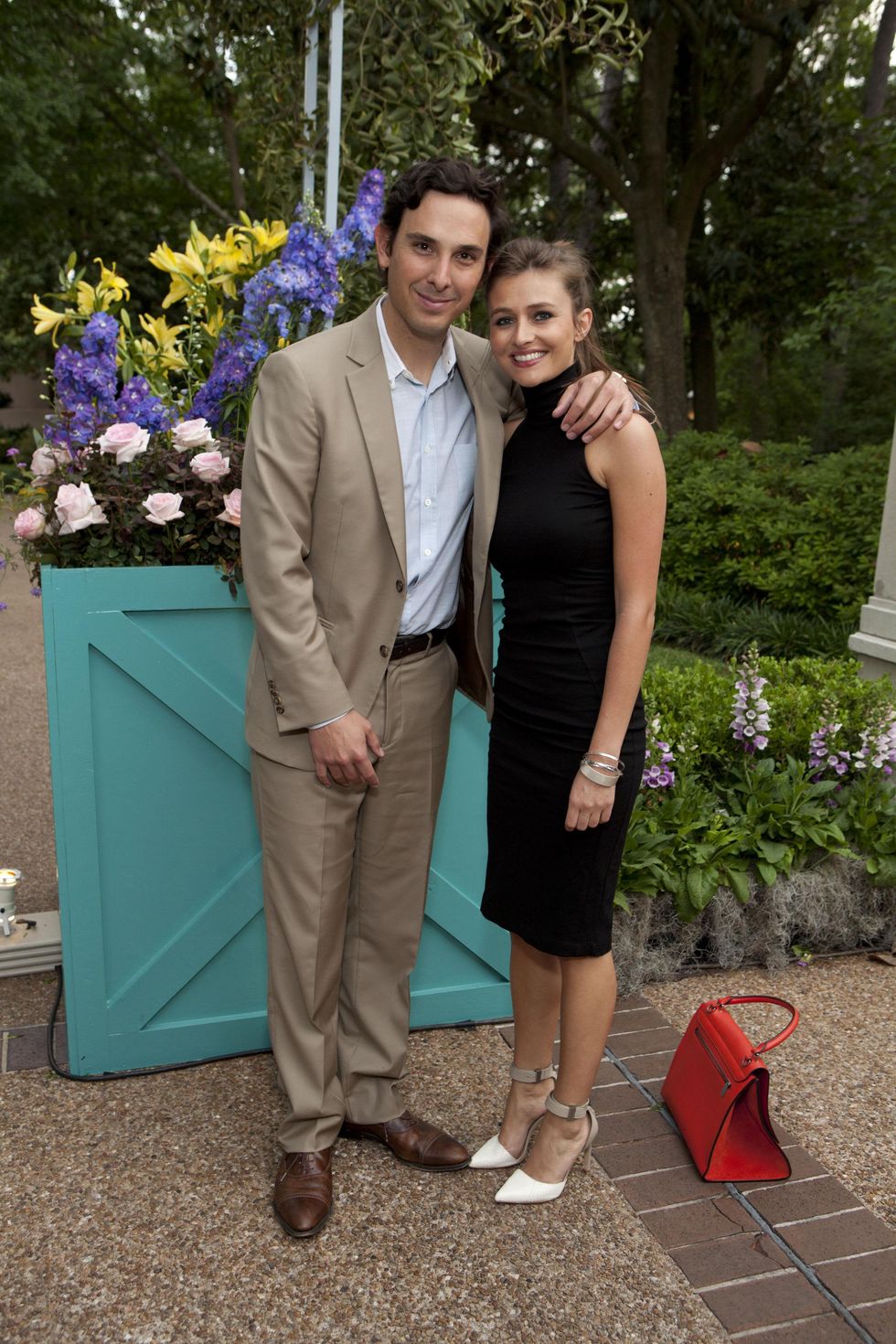 Neal Githens and Kelly Nicholas at the Rienzi Spring Party April 2014