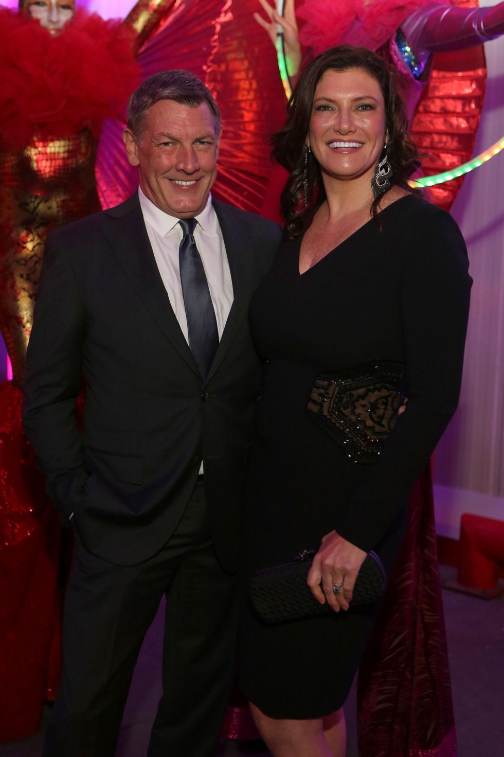 Neal Hamil and Rosemarie Johnson at the March of Dimes Signature Chefs event October 2014