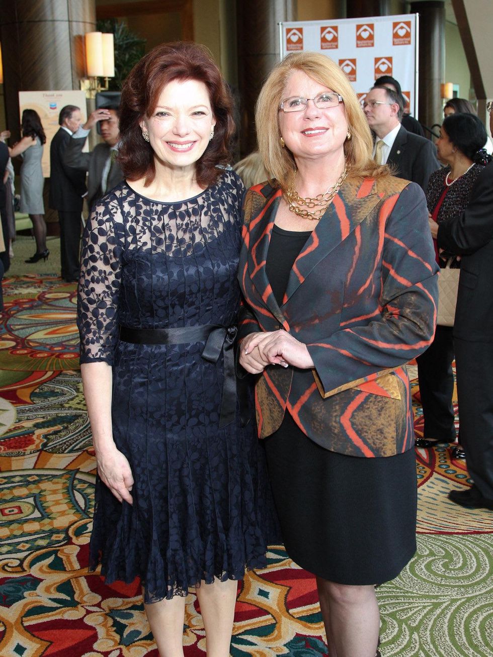 Neighborhood Centers Heart of Gold luncheon, February 2013, Angela Blanchard, Joni Baird