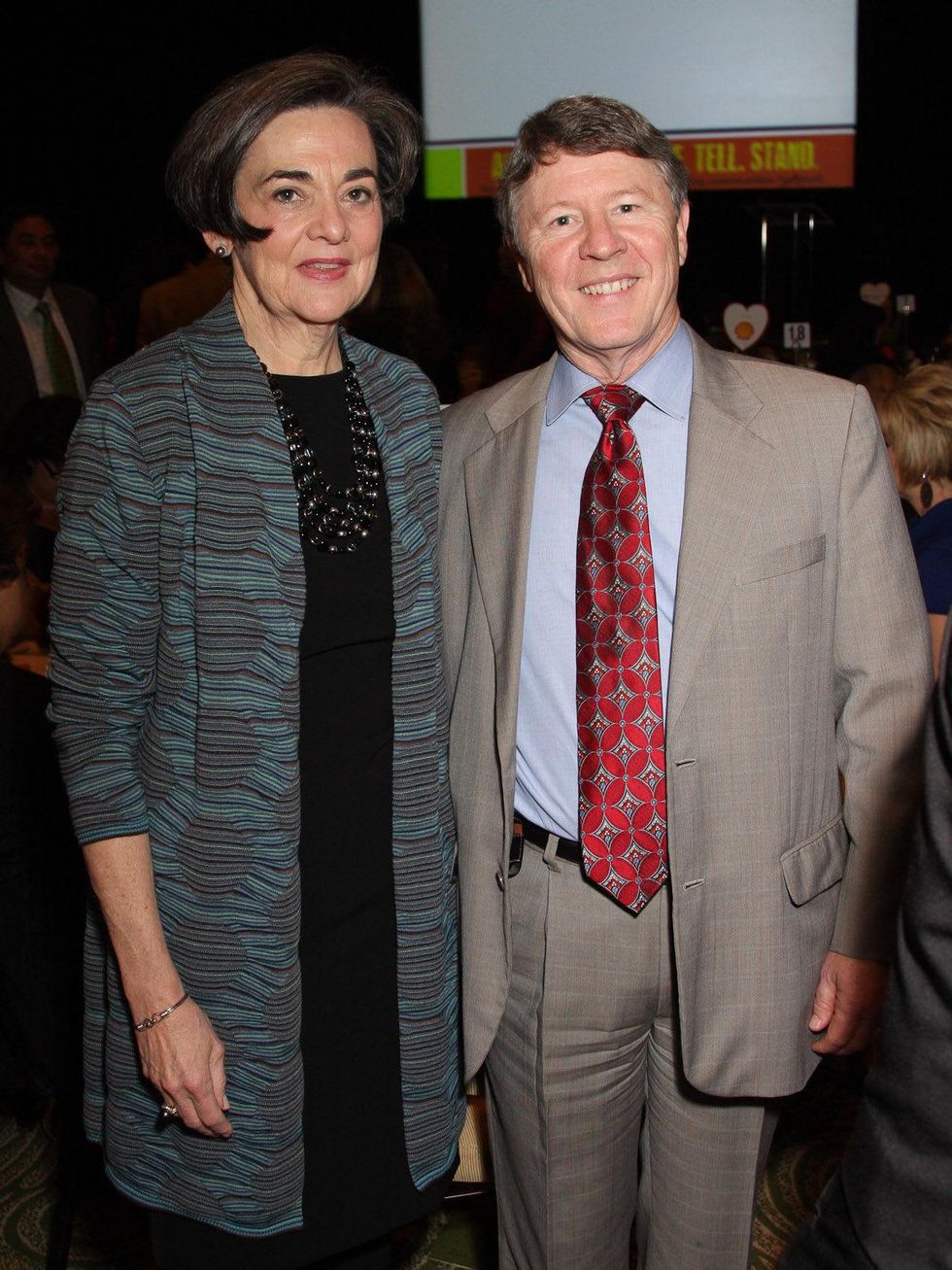 Neighborhood Centers Heart of Gold luncheon, February 2013, Gwen Emmett, Ed Emmett