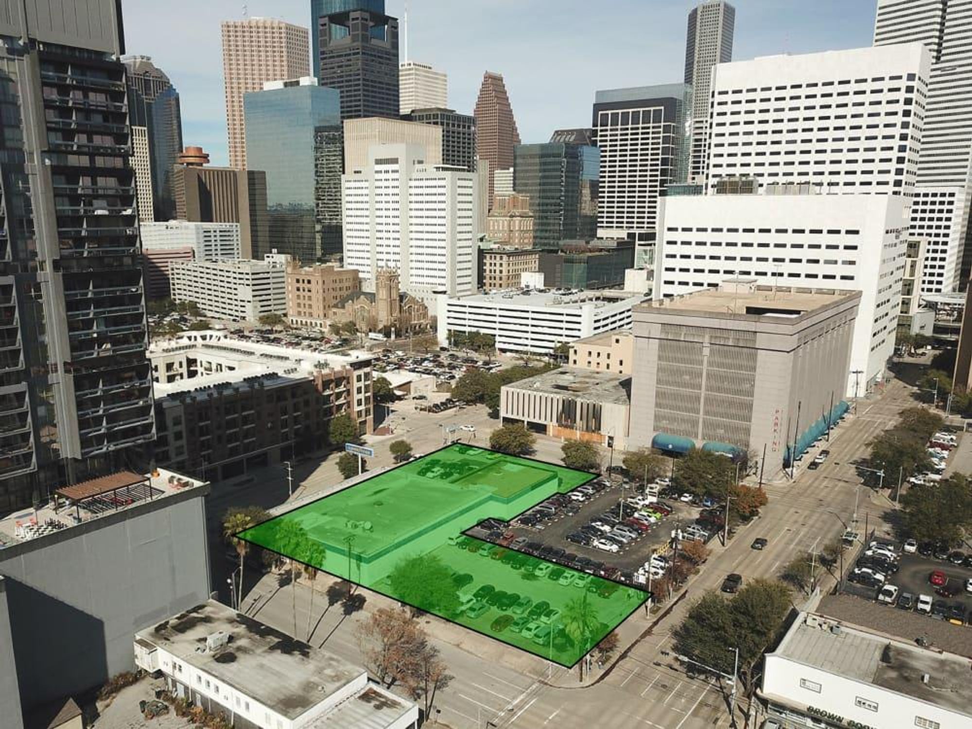 new downtown park rendering