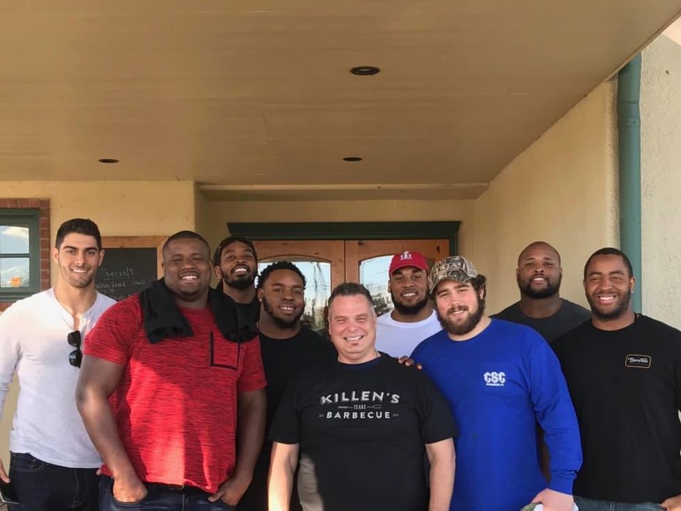 New England Patriots Killen's Barbecue