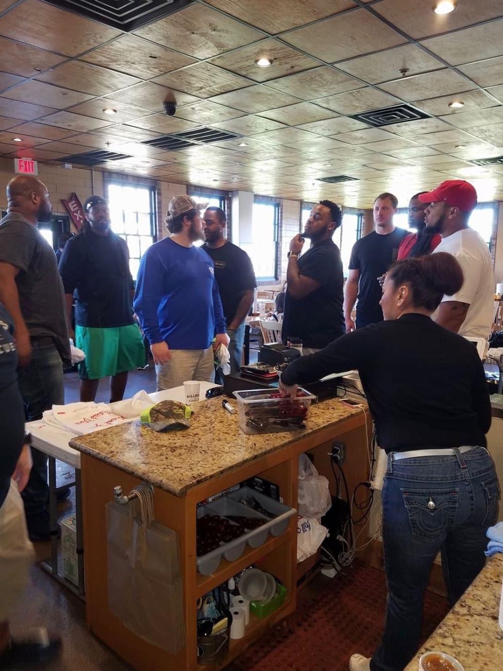 New England Patriots Killen's Barbecue