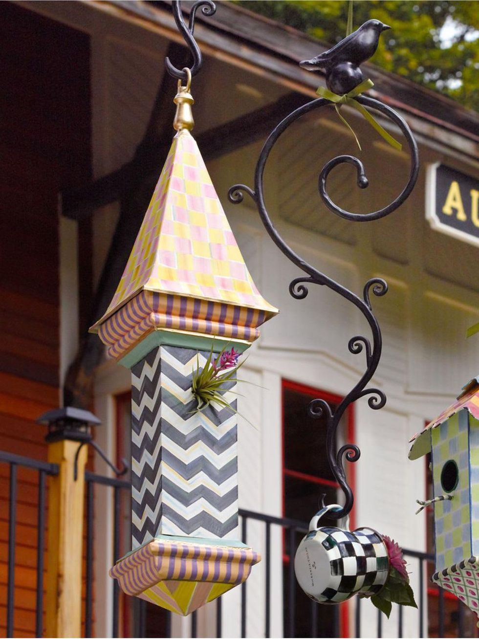 new for spring gardens MacKenzie-Childs March 2015 Belfry Birdhouse