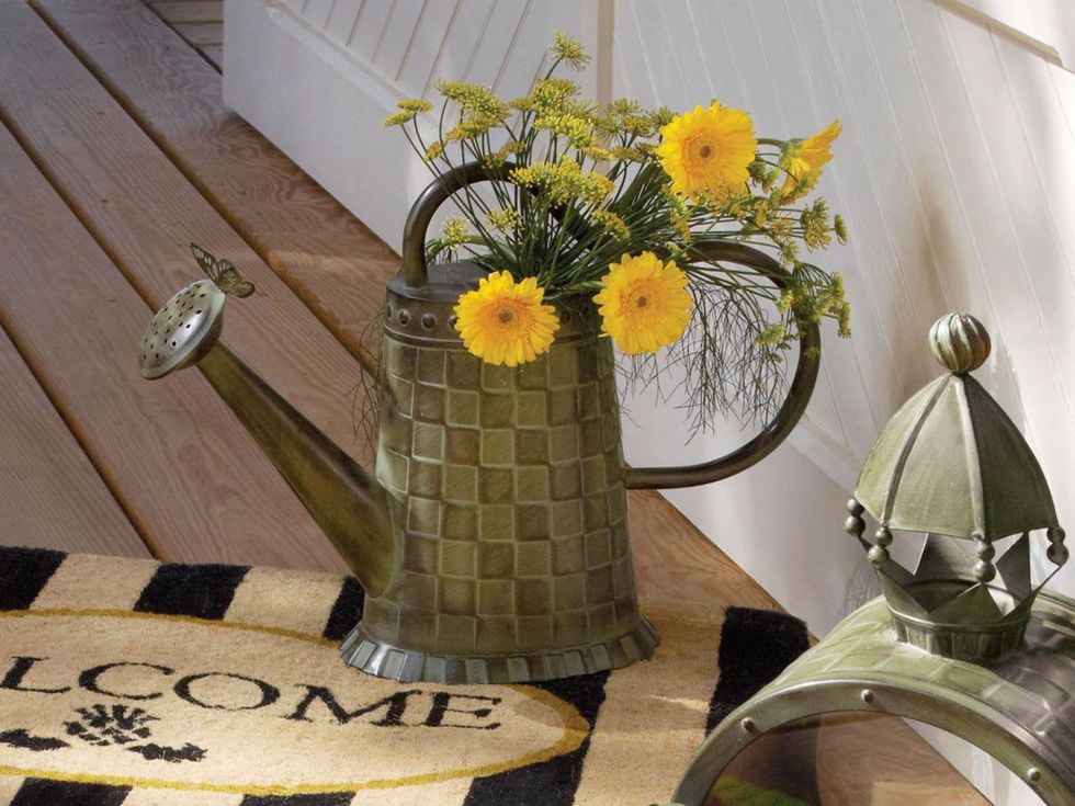 new for spring gardens MacKenzie-Childs March 2015 Butterfly Watering Can