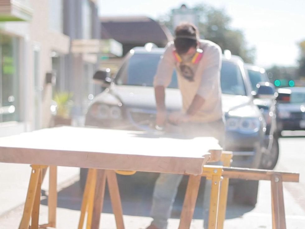 New Living trash tree table Cooper Meaders December 2013
