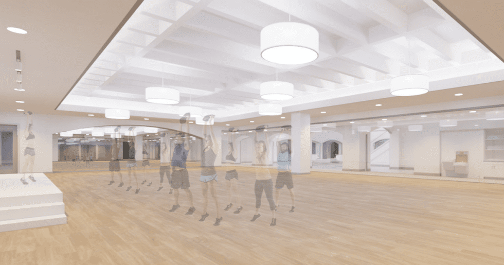 New studio at The Houstonian Club