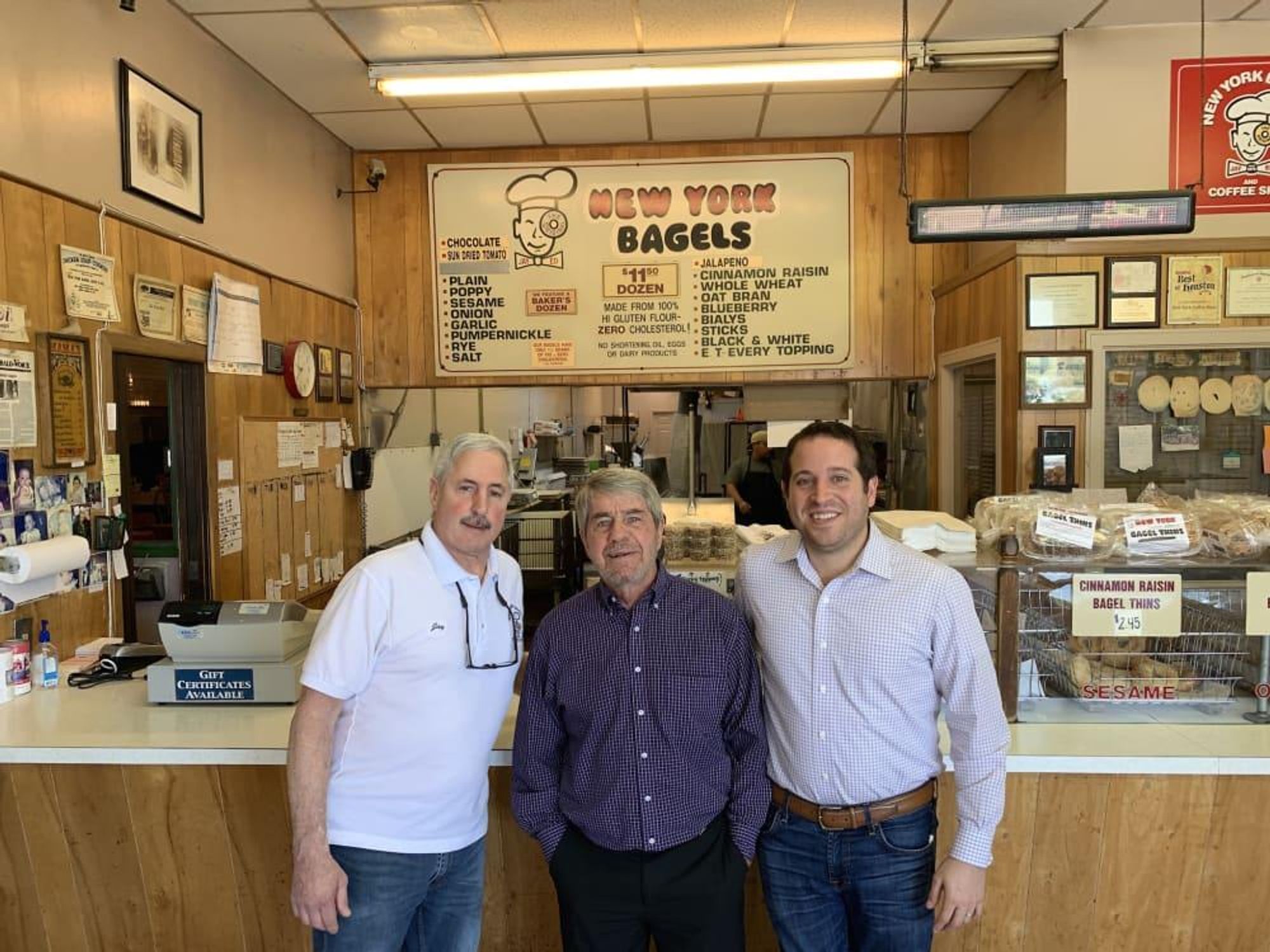 New York Deli Coffee Shop Bagel Shop Jay Kornhaber Ed Gavrila Michael Saghian