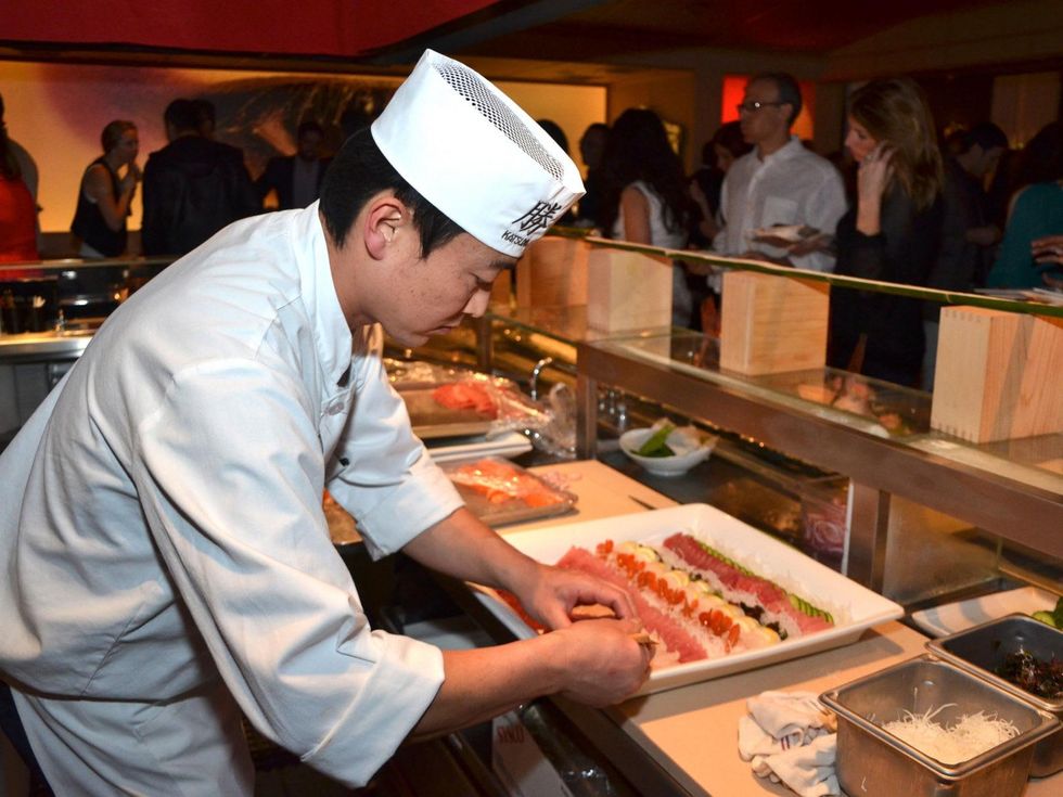 News_18_Katsuya opening_March 2012_sushi chef