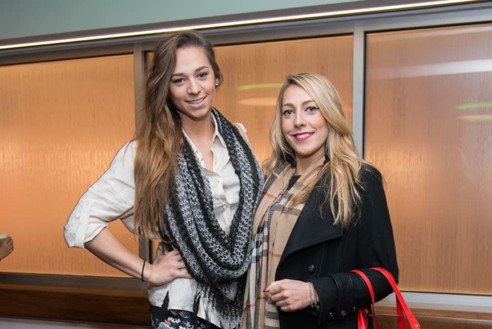 News, Alley Theatre Christmas Tree party, Nov. 2015 Joradn Lambert, Rachel Lambert