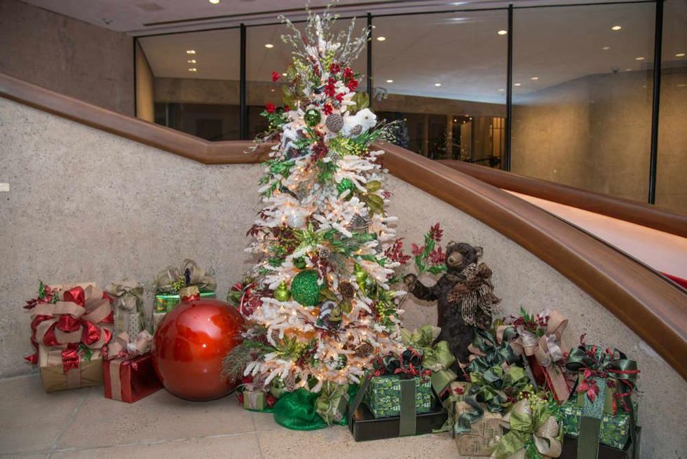 News, Alley Theatre Christmas Tree party, Nov. 2015