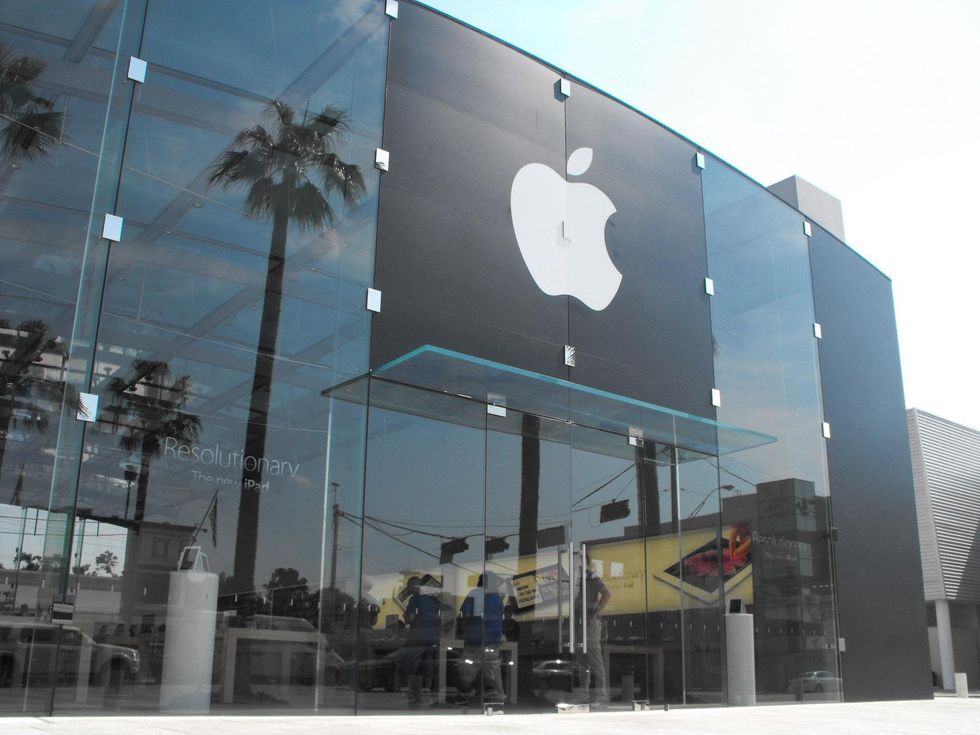 The Apple Store at Highland Village, in Houston, Texas.