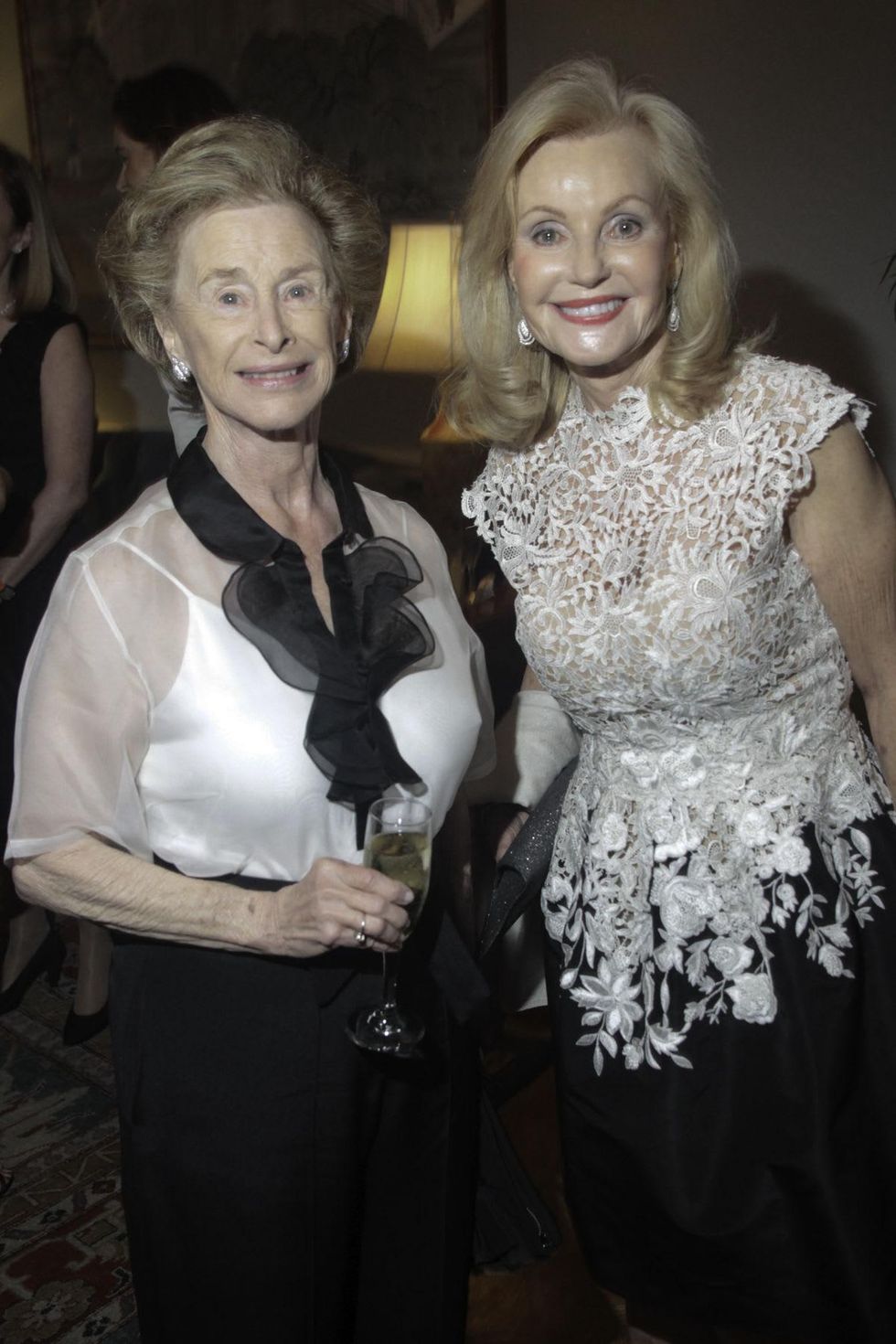 News, Baker Institute dinner, April 2015, Fairfax Randall, Pat Breen